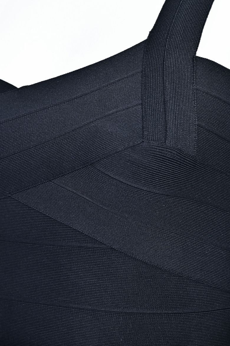 Jay Bandage Crop Top - Classic Black - Image 13