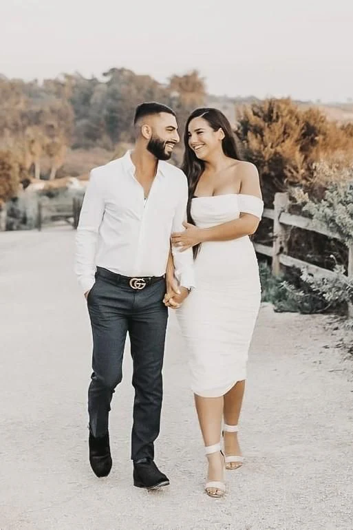 Zia Bodycon Wrap Dress - White Pearl - Image 6